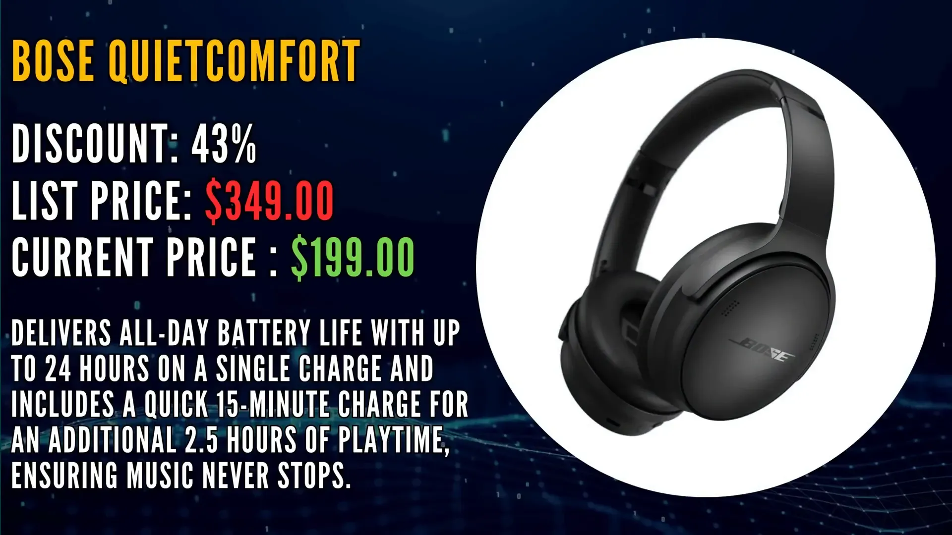 Bose QuietComfort Headphones