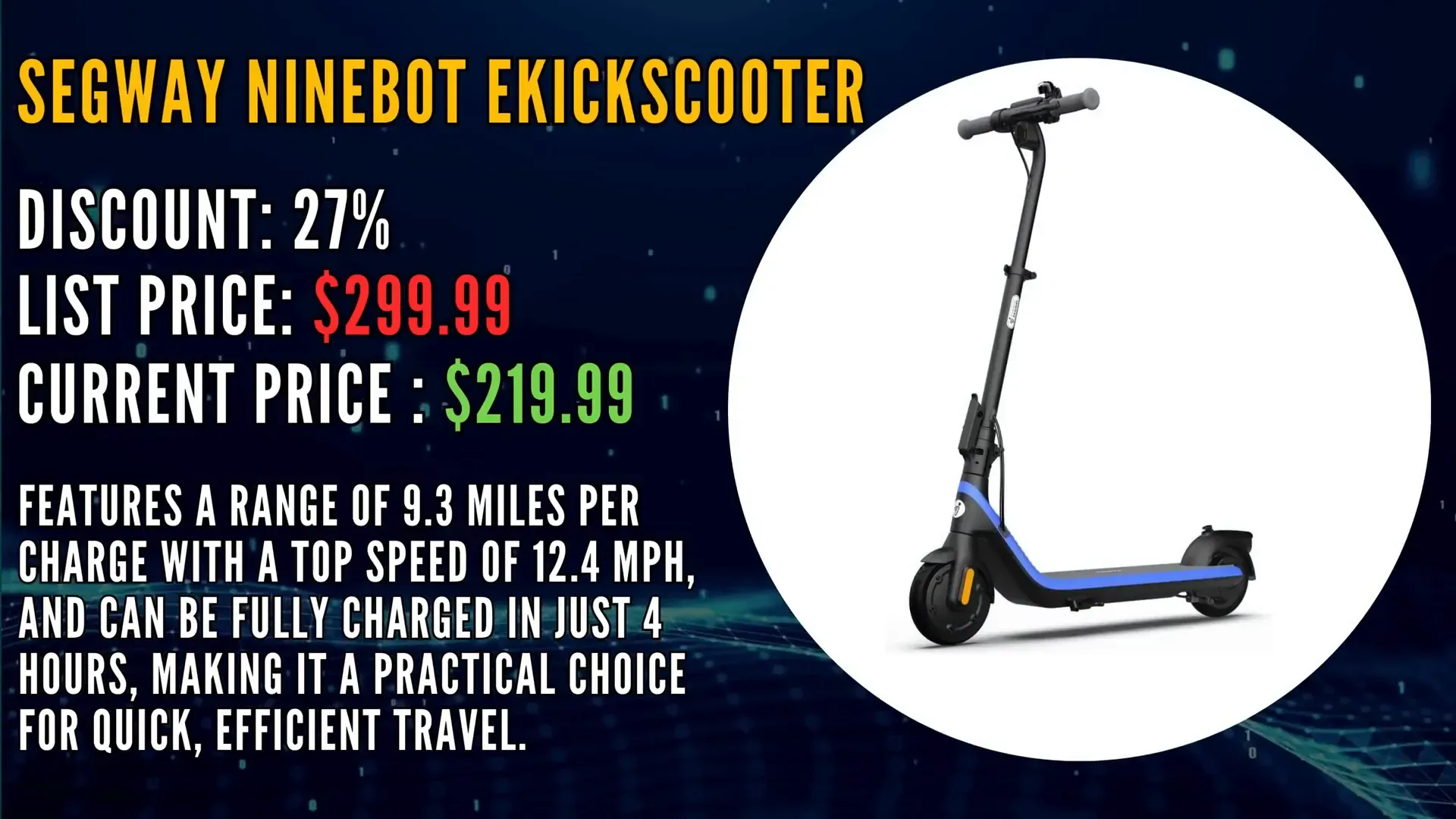 Segway Ninebot eKickScooter