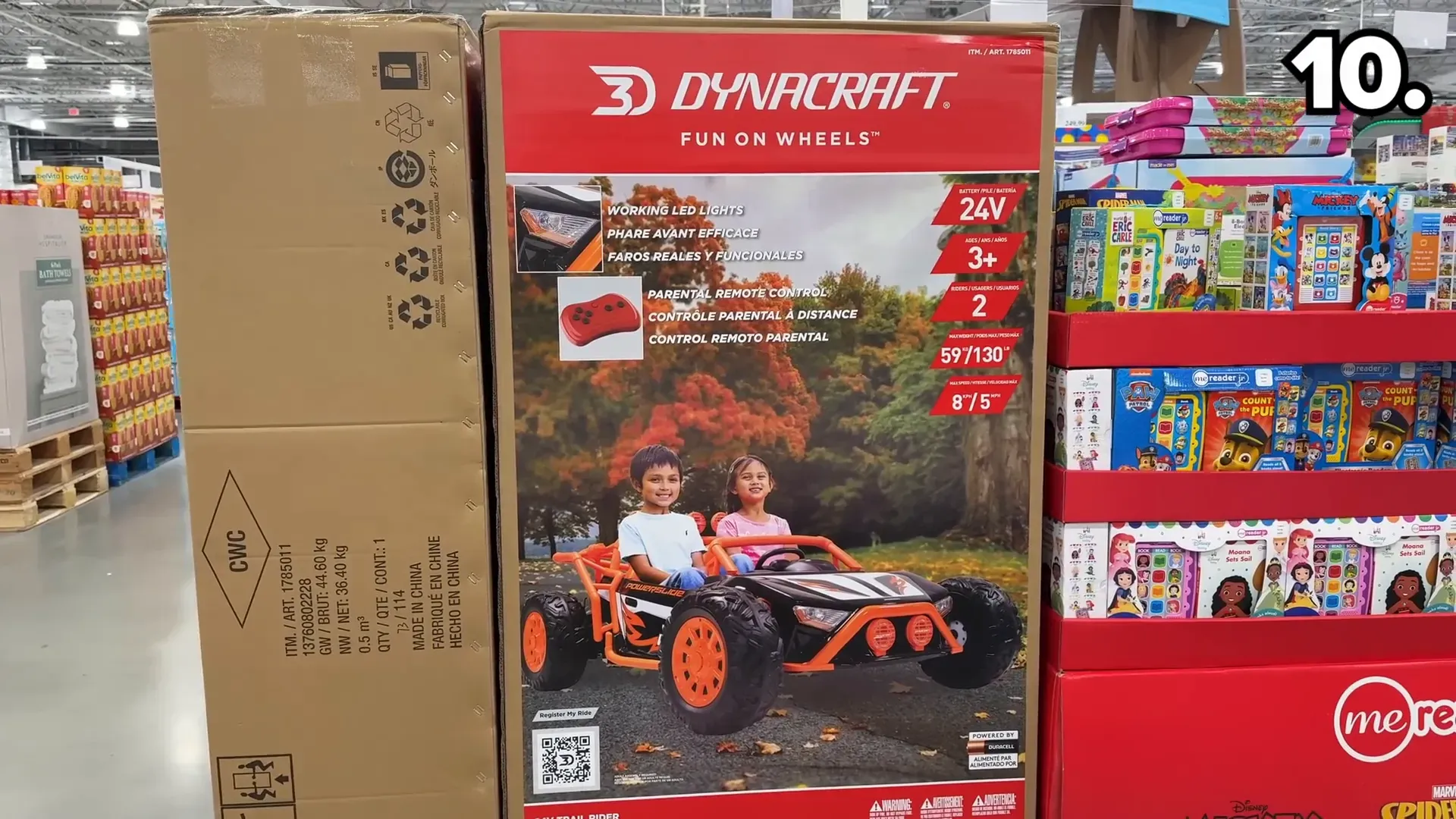 Dual-seat ride-on for $400