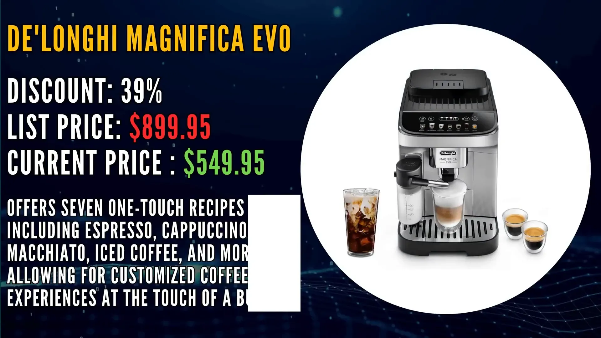 De'Longhi Magnifica Evo