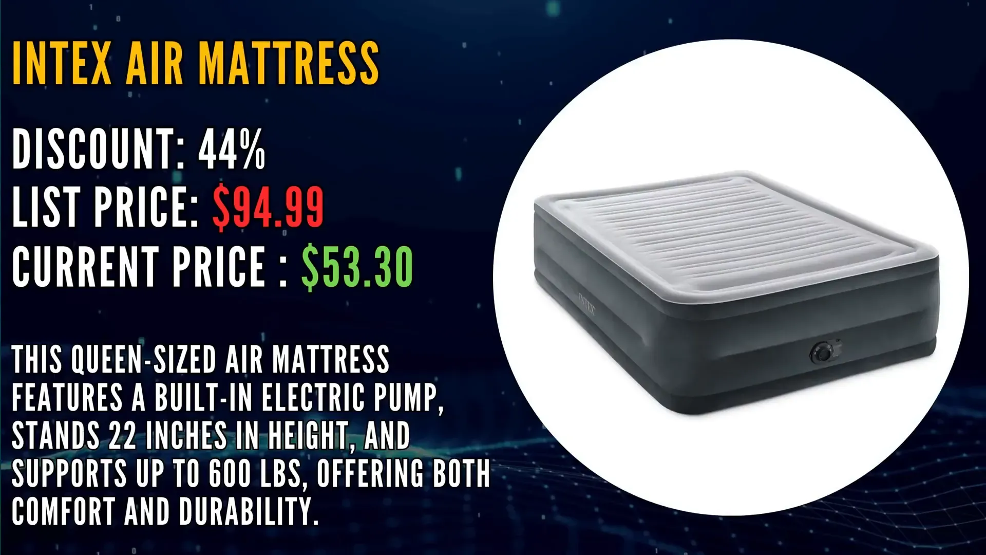 Intex Air Mattress