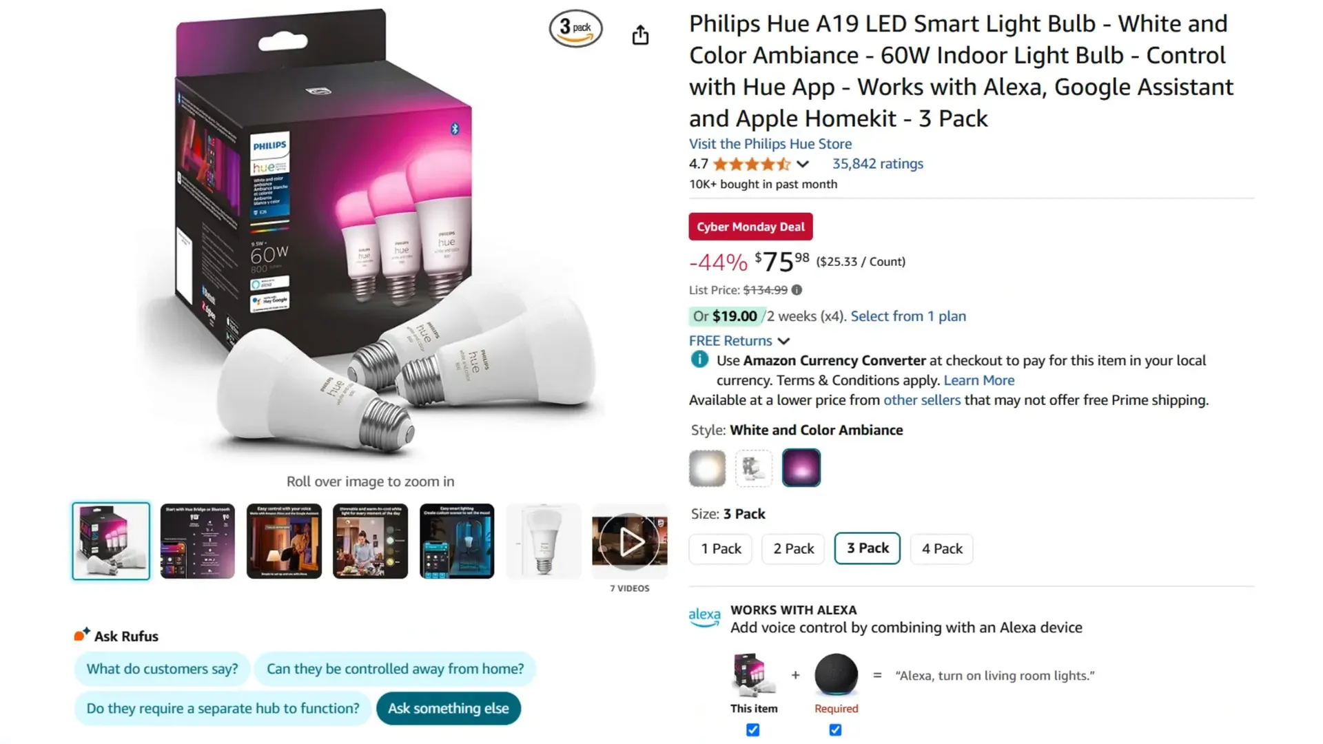 Philips Hue A19