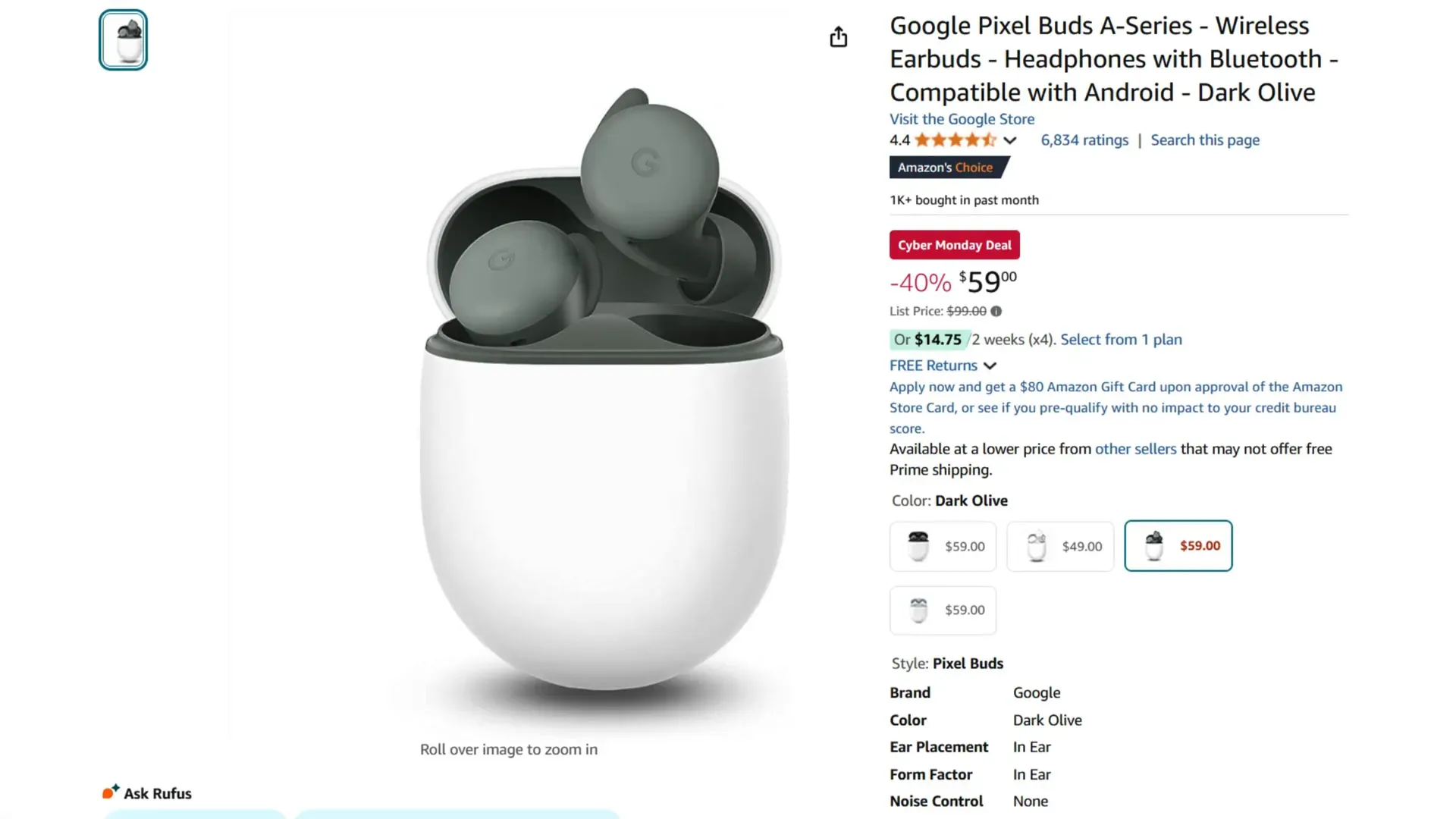 Google Pixel Buds A-Series