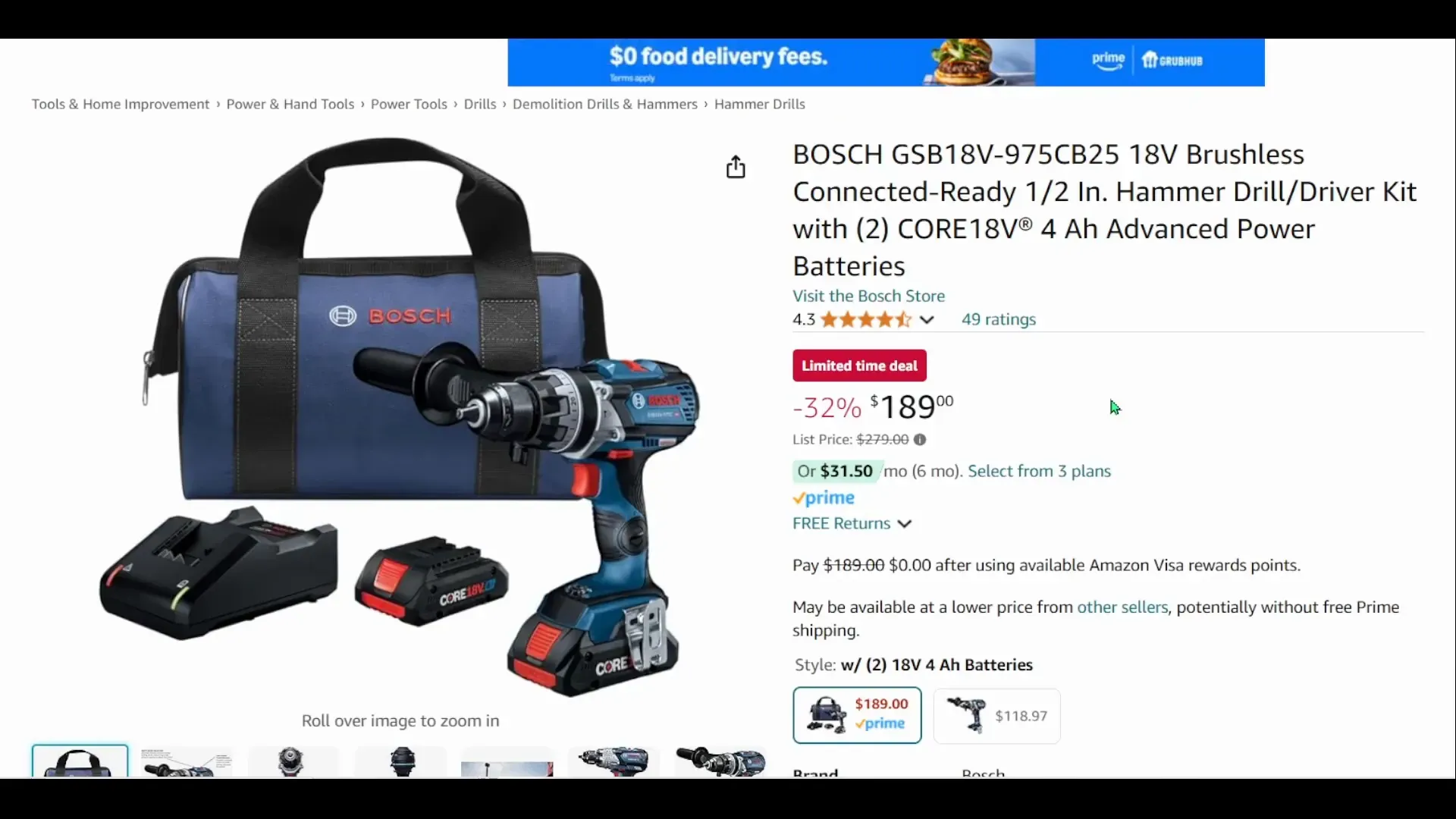 Bosch Hammer Drill