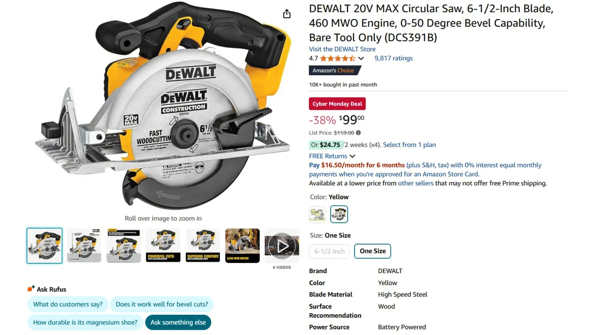 DEWALT Circular Saw