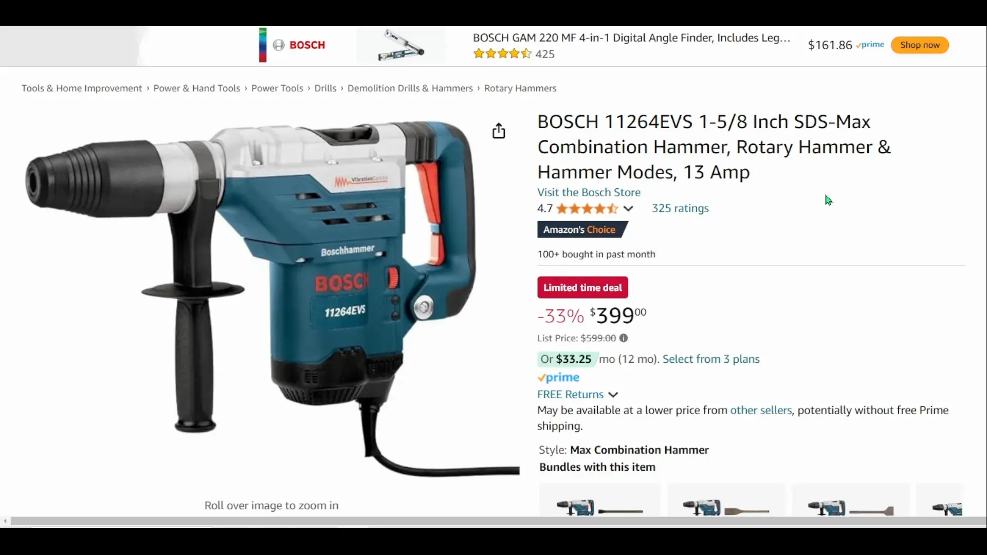 Bosch SDS-Max Hammer